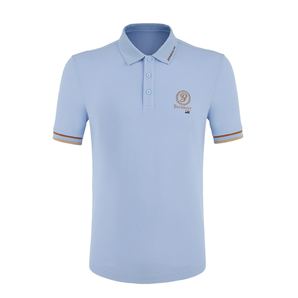 Men's Anti-Pilling Cotton Polo T Shirts with Embroidered Logo and Sublimation Printing