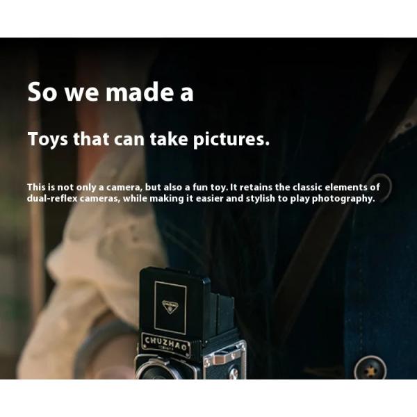 M1 Shoot Cameras Dual Reflex Digital Camera Retro CCD High-definition Travel Portable