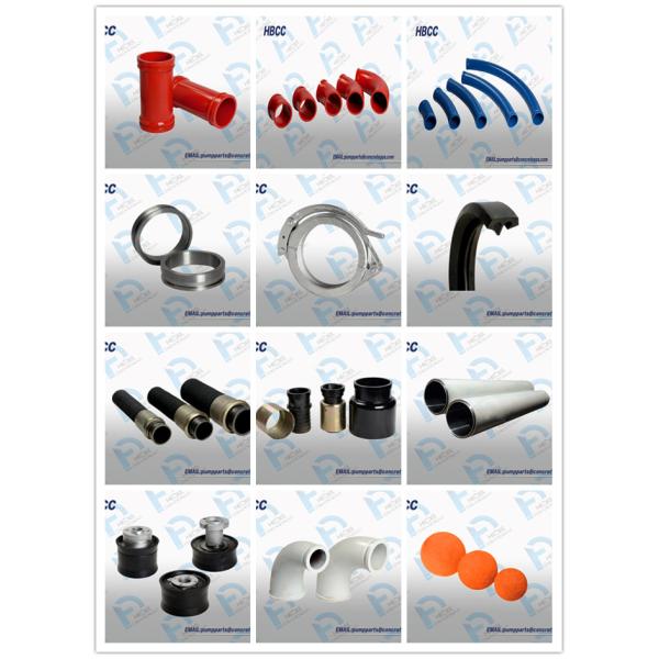 concrete pump accessories /parts rubber piston and rubber ram