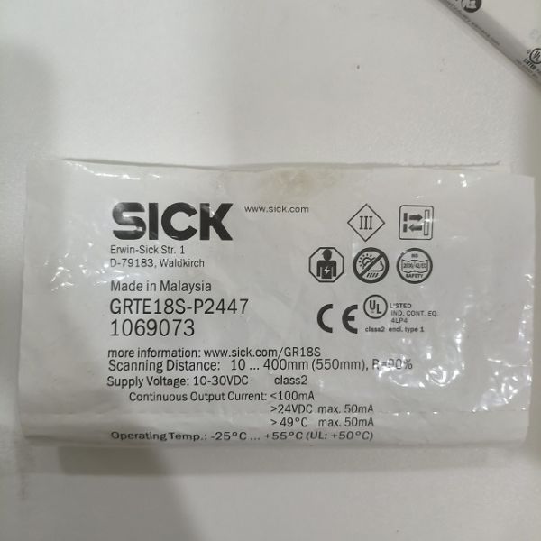 GRTE18S-P2447 SICK 1069073 High-performance Diffuse Reflection Photoelectric