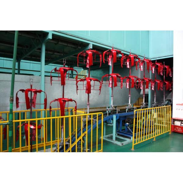 Custom Motorcycle Assembly Line Equipment Automatic Painting System