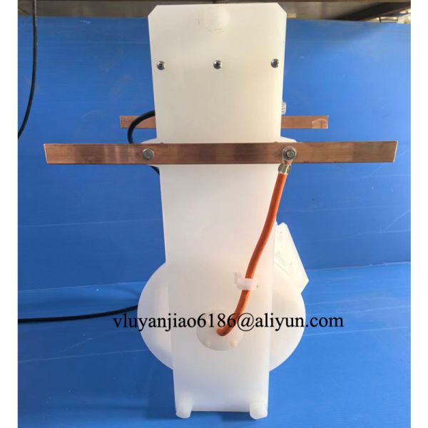 Mini PP electroplating barrel close-up view