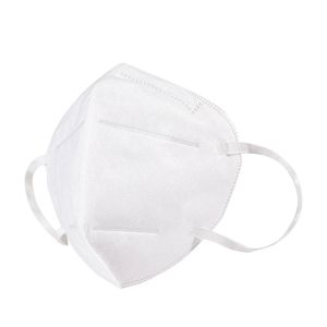 Anti Pollen White Earloop Dustproof KN95 Face Mask