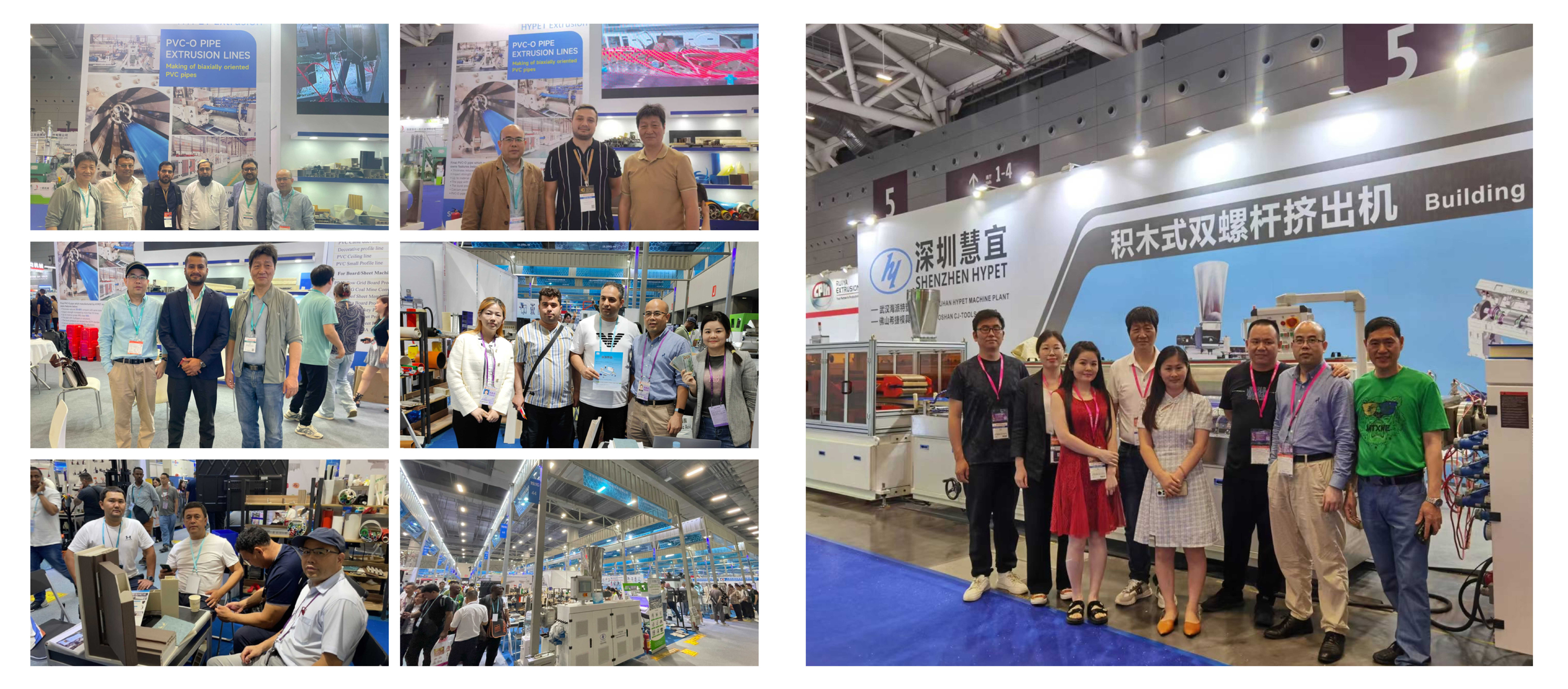 Shenzhen HYPET 20-63 PPR Pipe Production Line , Three Layers HDPE PE 20-1200mm Pipe Making Machine