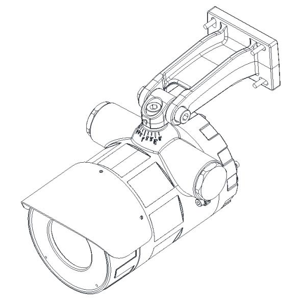 Triple Infrared Explosion Proof Flame Detector IIC IIIC Certified Tunnel Compatible