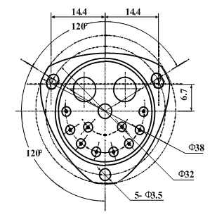Quartz Flexible Accelerometer Sensor with Wide Load Resistance Range Triangle Precision Mounting Flanges and Bias Stability ≤100μg