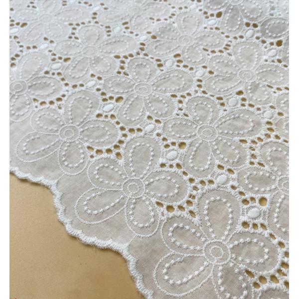 2020 new Coloful Handmade DIY Clothes Accessories Embroidered Cotton Lace Fabric