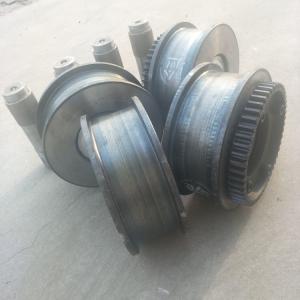Quality Large Crane Parts Cast Crane Wheels And Forged Wheel for sale
