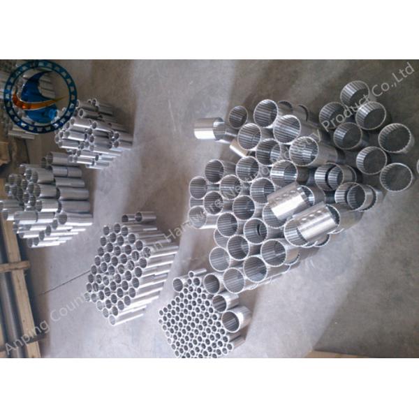 Multi Material Wedge Wire Filter / Stainless Steel Wedge Wire Easy Cleaning