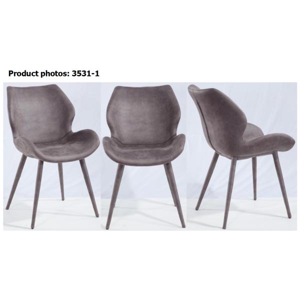 Restaurant Leisure 48.5cm Modern Leather Dining Chairs