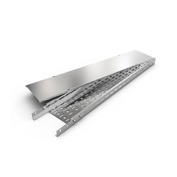 Lightweight Aluminum Cable Tray with Easy Installation Powder Coated Finish Fire Resistance
