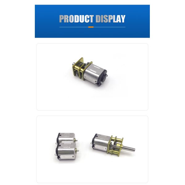 N20 Brushed Gear Motor