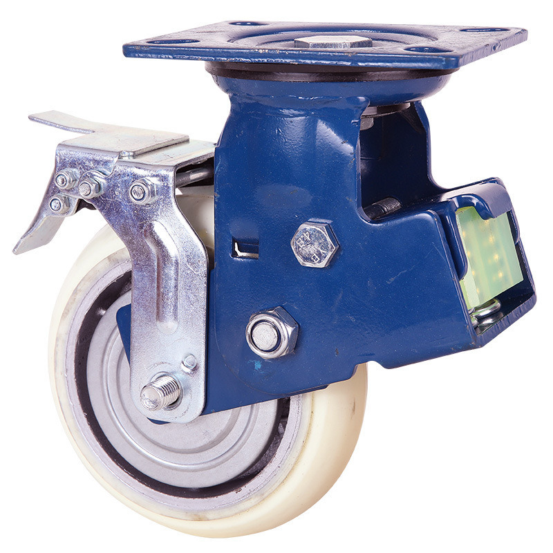 Swivel Brake Shock Absorption Medium Heavy Duty Wheel Caster