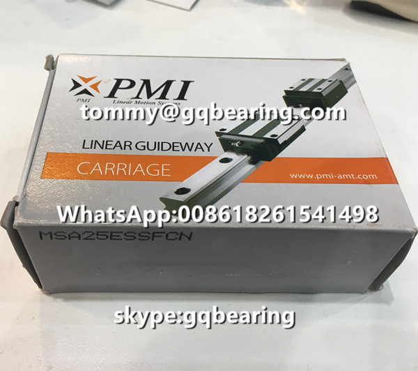 Original PMI MSA25E MSA25ESSFCN Heavy Duty Linear Guideway Carriage