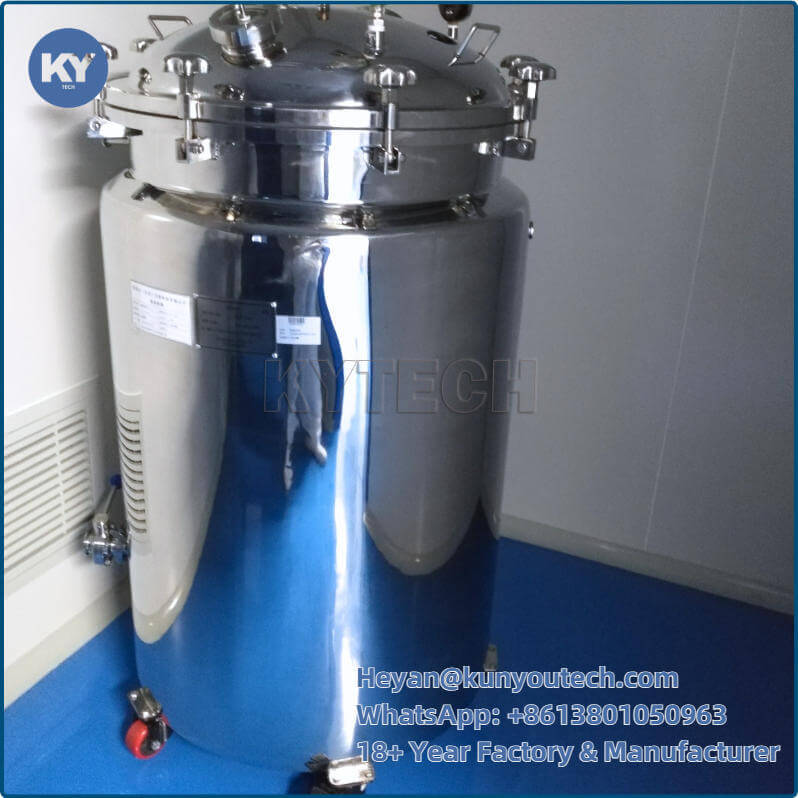 300L Stainless Steel Mixing Tank for Medicine with 4kw Motor