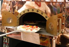 Electric Round Italy Pizza Oven 500℃ High Temperature