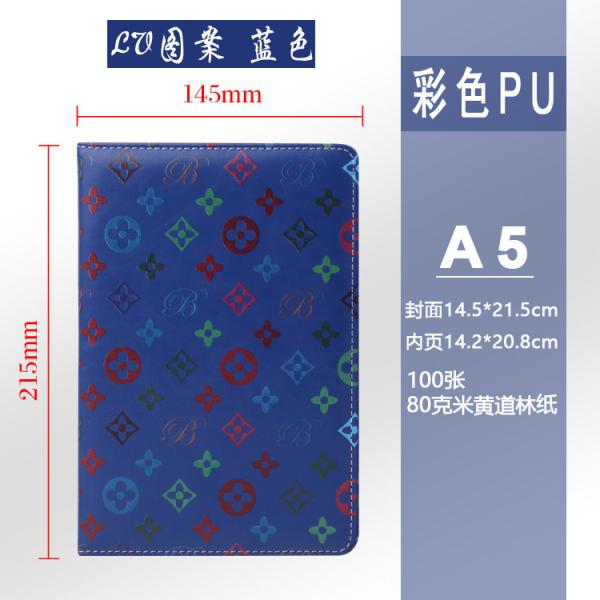 Colorful leather upstart notebook