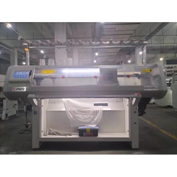 Jacquard Knit Sweater for Computerized Flat Knitting Machine from Manufacturing Plant