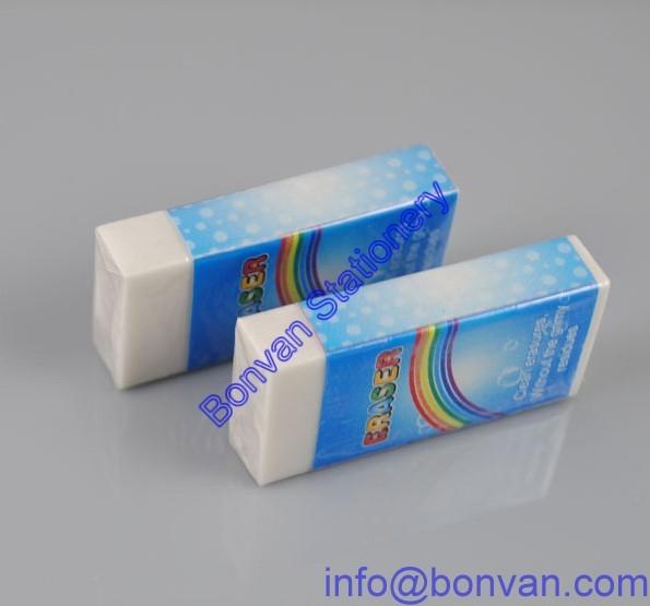 non toxic pencil eraser,safety pencil eraser,white pencil eraser