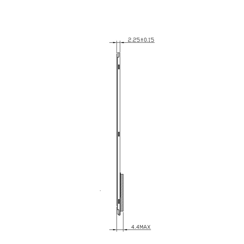 4.5 inch Tiny LCD Screen 480x854 Pixels 80/80/80/80 Viewing Angle