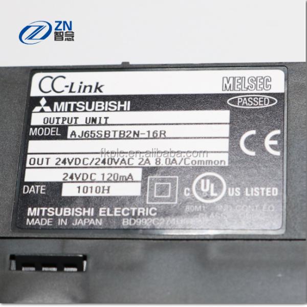 24V DC Mitsubishi PLC Digital Output Module AJ65SBTB2N-16R
