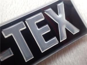 Quality Reflective TPU Custom Clothing Patches Environmentally Friendly for sale