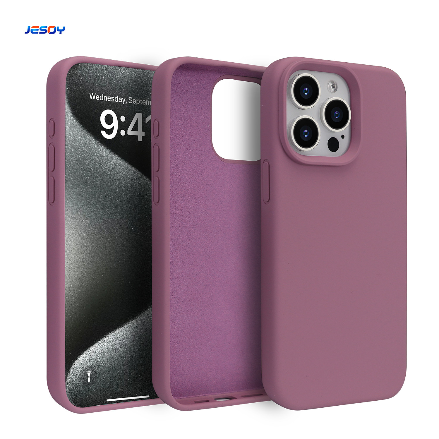 Quality Custom Soft Shockproof Rubber Silicon Mobile Phone Case For IPhone 14 15 Pro Max for sale