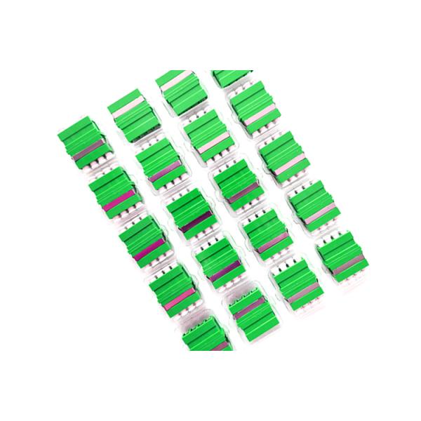 JTX-LC -LC APC UPC 4 core Fiber Coupler Adapter Standard Flange