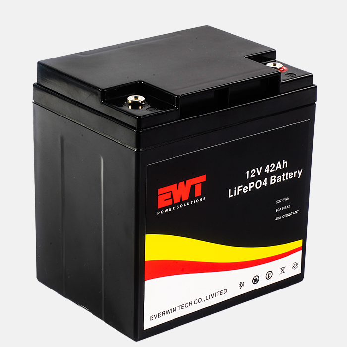 IFR32700 12V LiFePO4 Lithium Battery 12V 42Ah Lithium Iron Phosphate Battery Pack