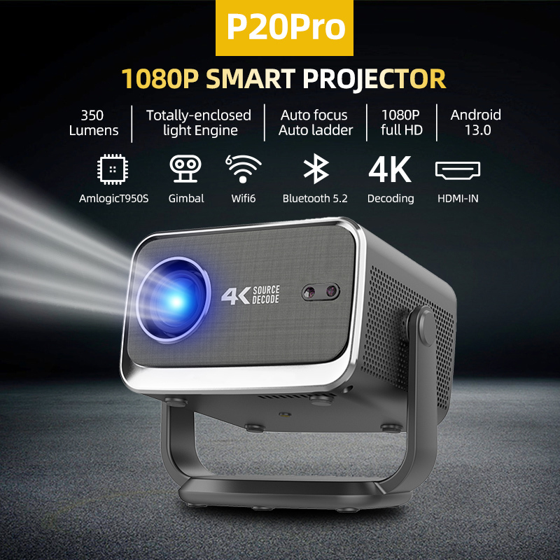 Flyin P20Pro 4K 1080p Projectors & Presentation Equipments Proyector Home Theater