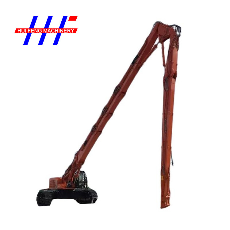 Cylinder Demolition Excavator Long Arm Dipper EC460 Long Reach Boom