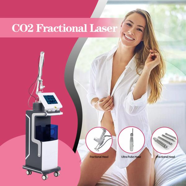 Quality Rectangle Spot Co2 Fractional Laser Equipment Wrinkle Remover for sale