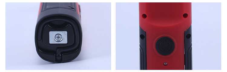 ABS Material Red Handheld LED Work Lights With Strong Magnet 230V Charger