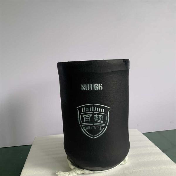 300L Silicon Carbide Graphite Crucible For Zinc Available In Specialized Shapes