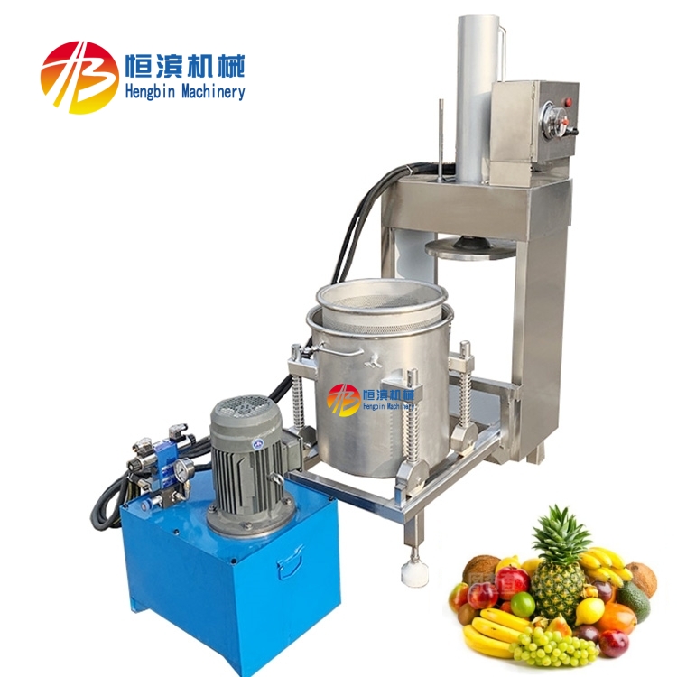 304 Stainless Steel Hydraulic Cold Press Juicer for Commercial of Grape and Vegetable