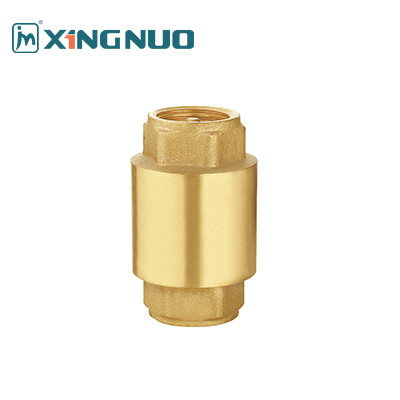 OEM Quality brass Vertical check valve for water and gas use Forged Brass Stop Check Valve with Durable Construction