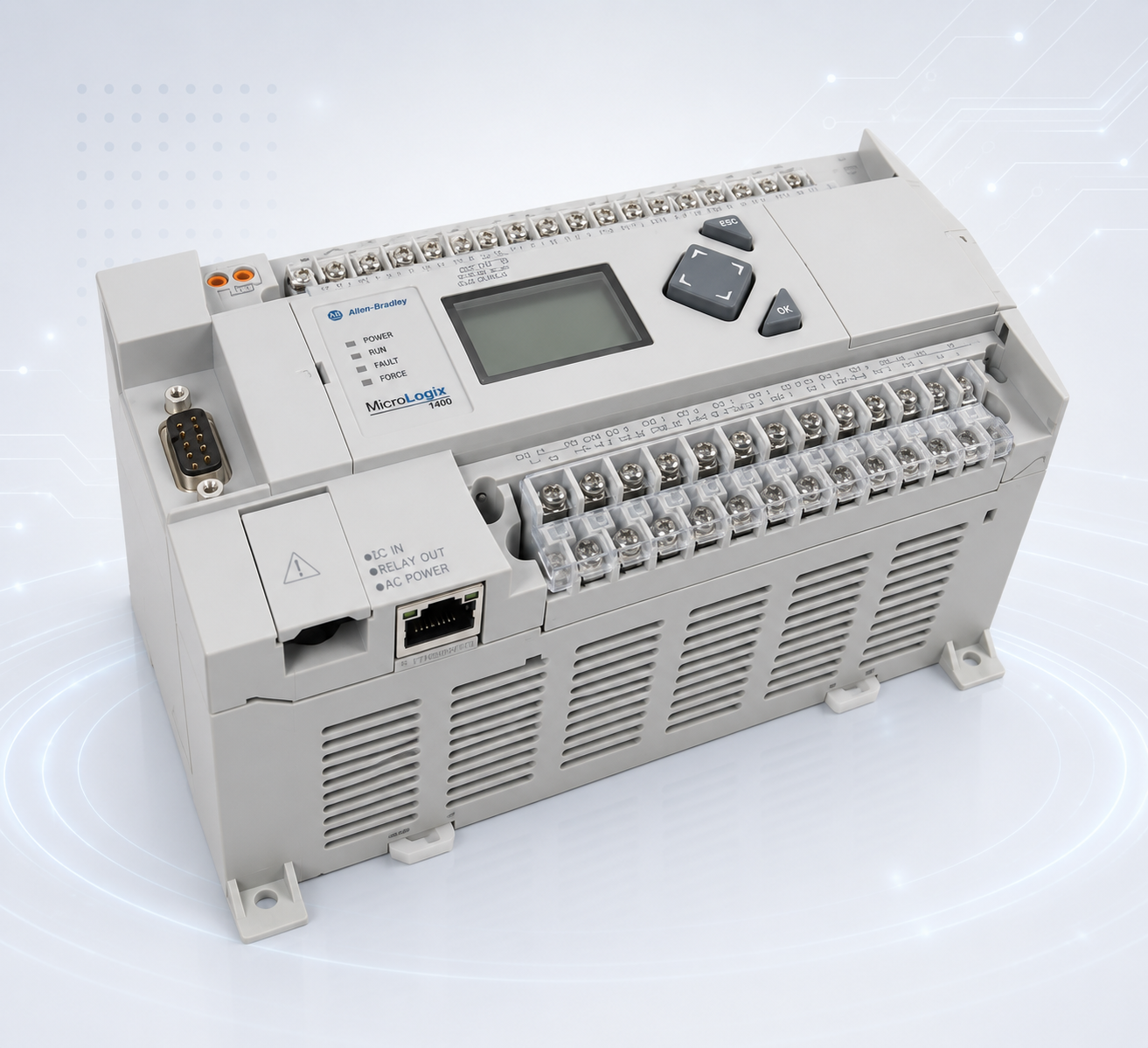 Quality 1766-L32AWAA MicroLogix 1400 32-Point Programmable Controller for sale