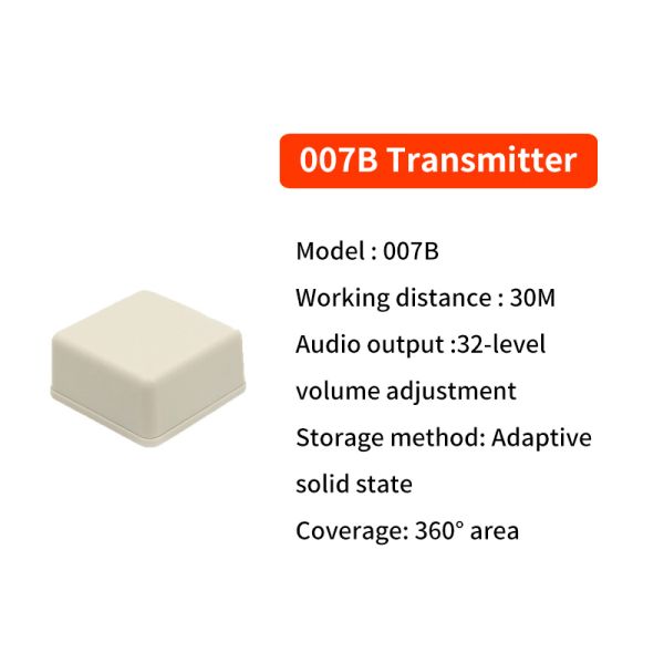 Long battery life Automatic audio guide