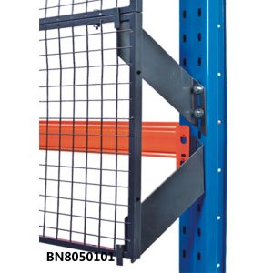 Assembled Pallet Rack Back Guard , Square Tube Framed Wire Mesh Panels