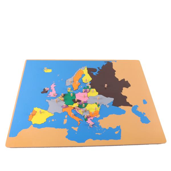 Quality Montessori Puzzle Map - Puzzle Map of Europe for sale