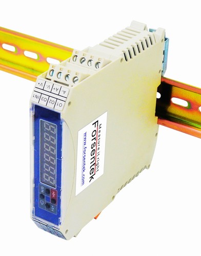 DIN Rail Mount Load Cell Display Unit | DIN Rail Force Meter Digital Indicator