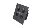 DP22 XLR Dante Input Plate 2CH Analog Signal Conversion