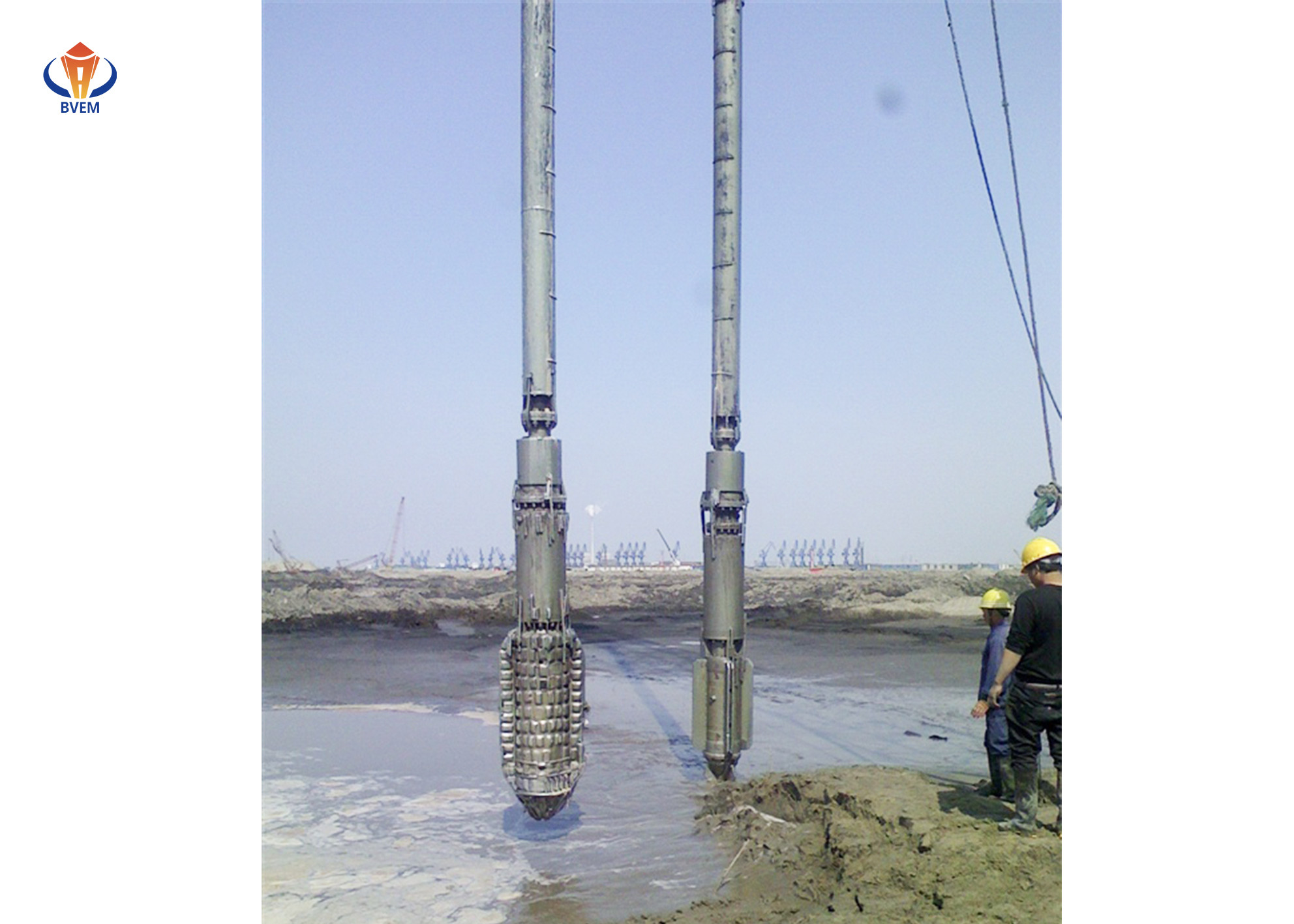 Quality Soil Improvement Top Feed Vibroflot 100 KW Vibroflotation Process for sale