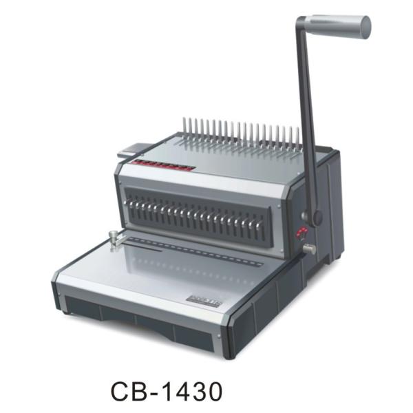 Comb Binding Machine CB-1430 with CE Certificate