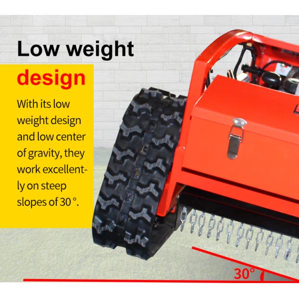 Free Shipping Multifunctional Remote Control Crawler Lawn Mower Remote Control Lawn Mower