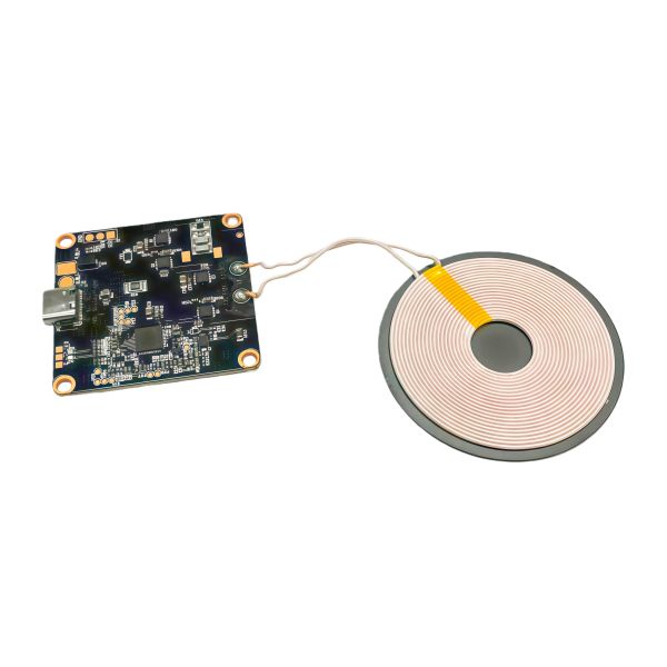Car wireless charging module installation example