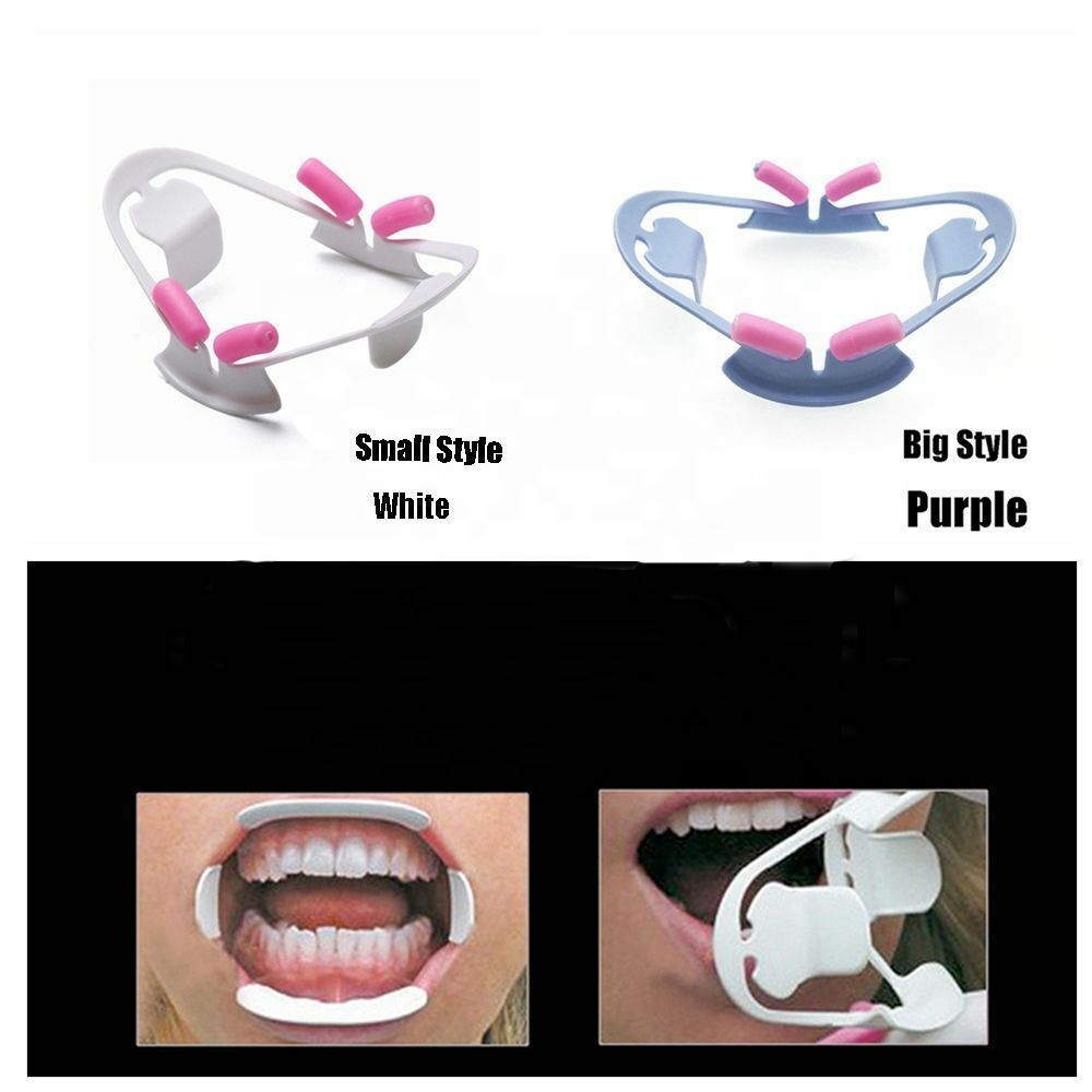 Plastic C Shape Disposable Dental Cheek Retractor Mouth Opener The Game-Changer for Medium/Large Orthodontic Procedures