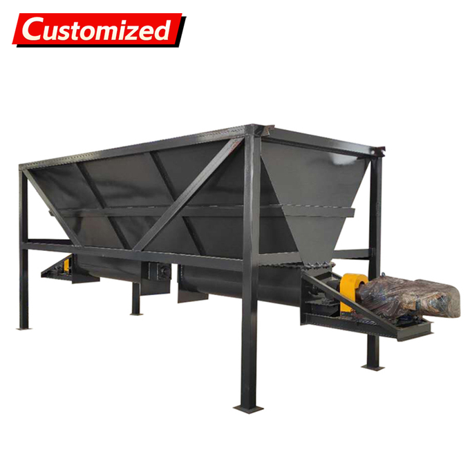 220V 0.75-3kw Mobile Cement Screw Feeder with 1800*1700*2300mm Dimensions for Continuous Soil Mixing