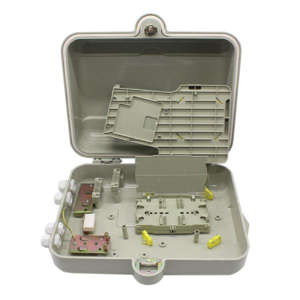 Outdoor Waterproof 24 Core Fiber Optic Termination Box For FTTH