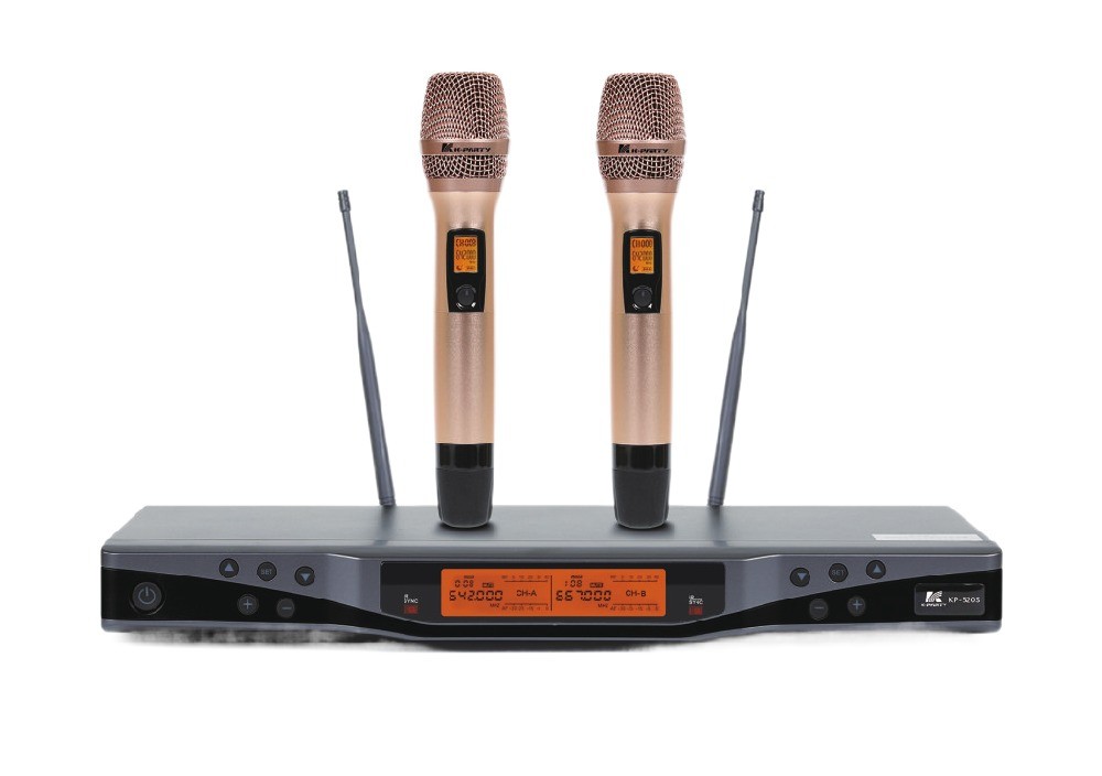Quality KP-520S Professional Wireless Microphone UHF Band Channel Spacing 250KHz for sale